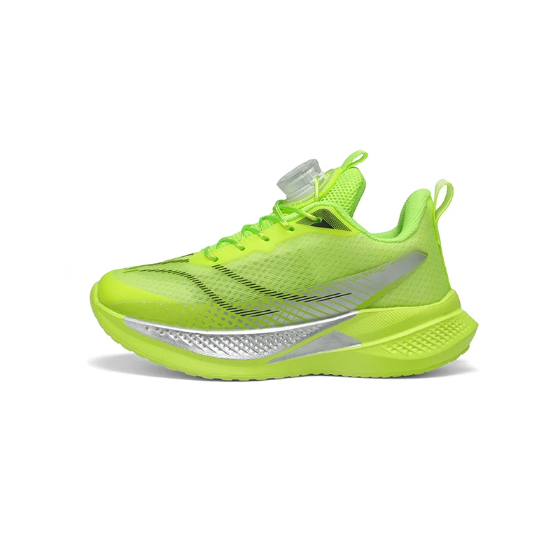 

Rotary Buckle Single Mesh Kids Teenagers Running Sports Breathable Sneakers