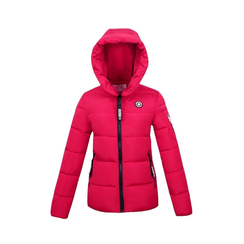 KIDCRKJ 2025 Winter Women's Short Cotton Jacket Female Zipper Casual Hooded Parkas Coats Womem Slimming Jacket Lady Outerwear