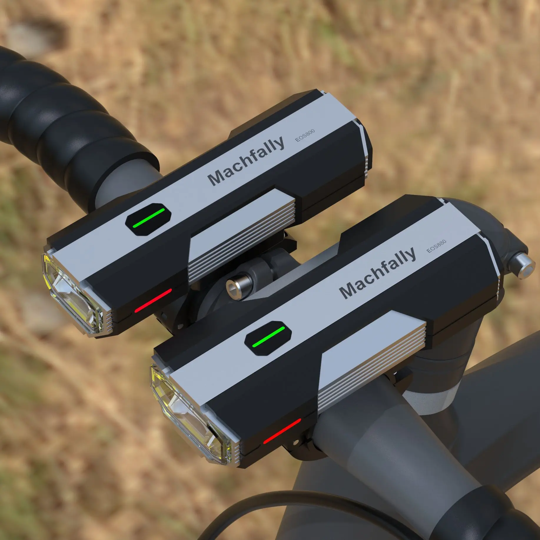 Factory New Bicycle Light Highlight 700 Lumens Aluminum Alloy Mountain Bike Riding Light Bicycle Light