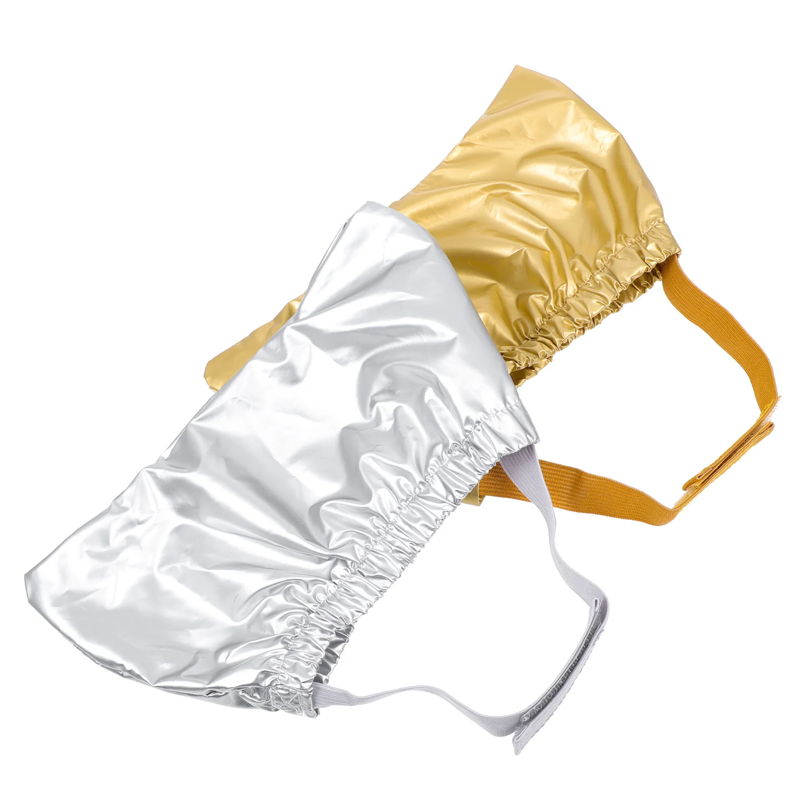 

2Pcs Pet Bath Hats Waterproof Reusable Dog Cat Shower Caps Adjustable Size for Head Circumference Ear Protection Pet Accessory