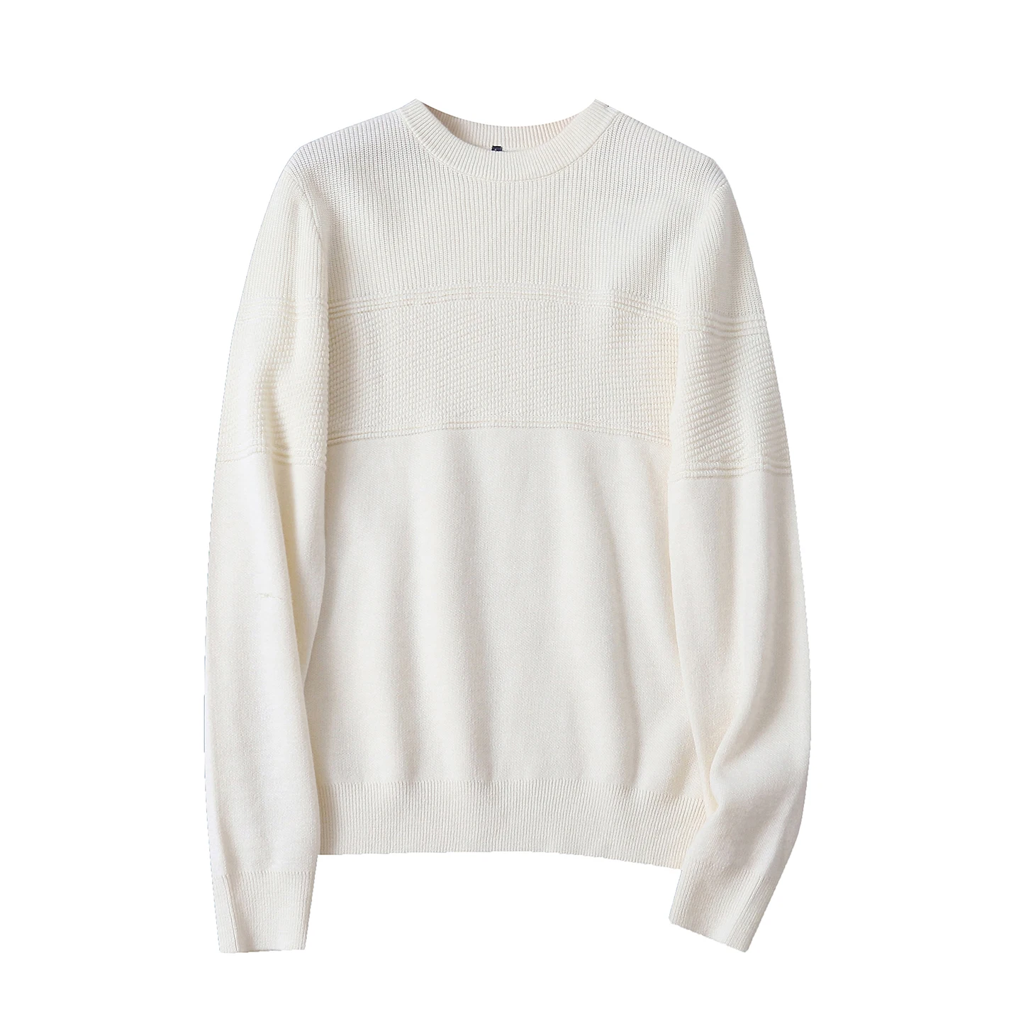 Suéter de Lana para Mujer Otoño Invierno, Cuello Redondo, Hoado, Deado, Suave, Elástico, Informal, de Punto, Antienvejeci...