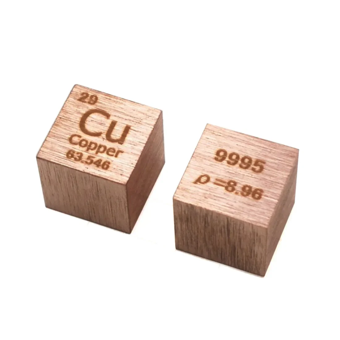 

Element Cube Copper 10mm for Periodic Table Collection