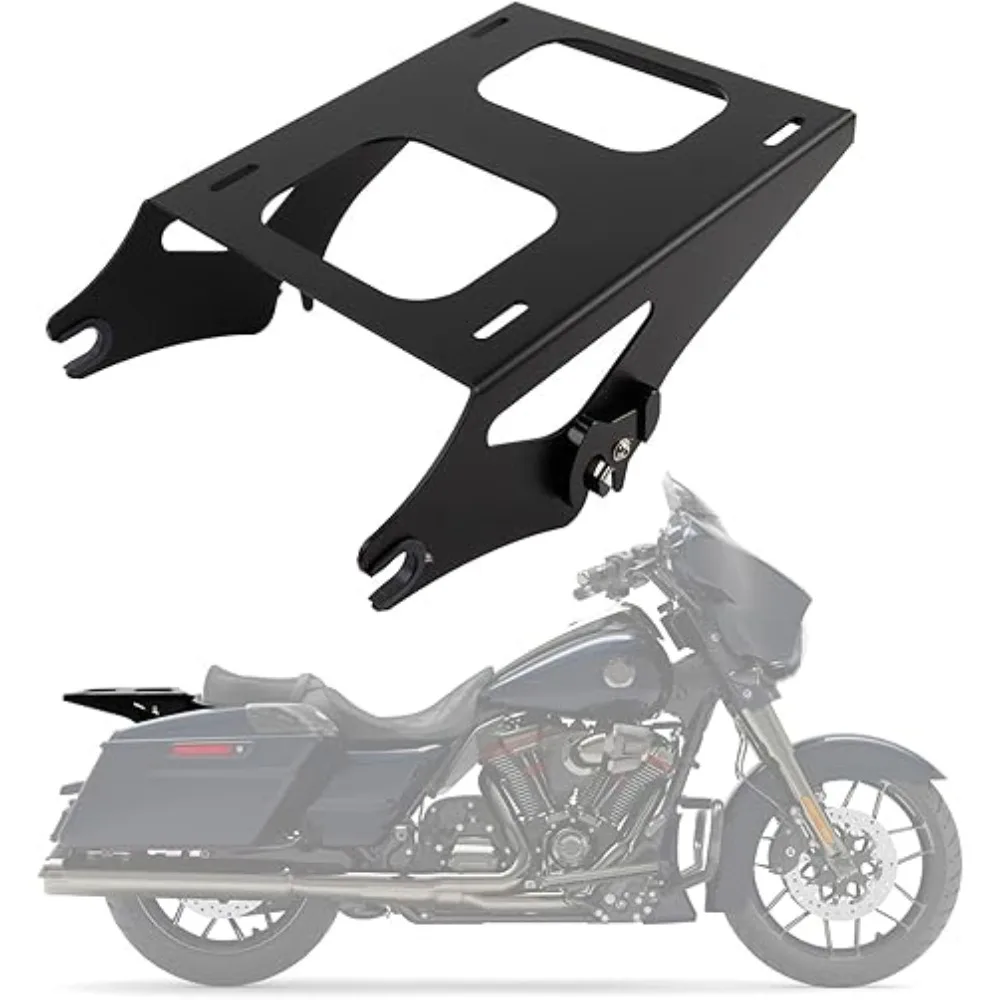 Porte-bagages de montage détachable pour moto, pour Harley Touring Street Glide Road King Electra Glide 2014 – 2024