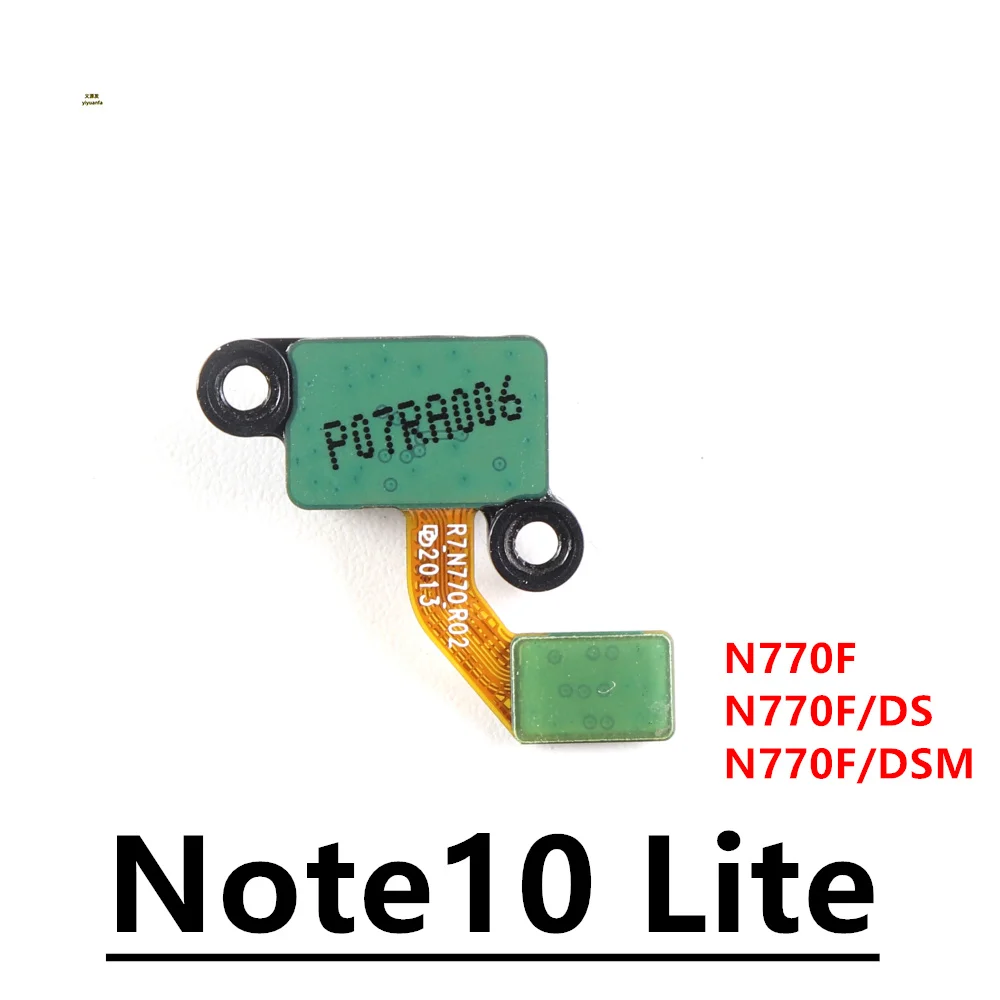 Fingerprint Sensor Home Button Flex Cable Ribbon For Samsung Galaxy Note 10 Lite SM-N770F N770 Touch Sensor Repair Parts