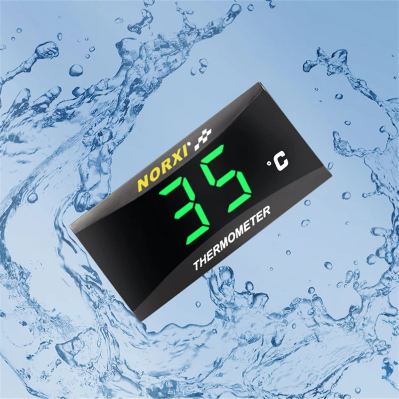 koso motocycle Water Temperature Mini norxi Meter For XMAX250 300 NMAX CB 400 CB500X Sensor thermomete gauges Scooter Racing