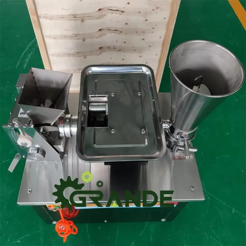 

【HOT】Automatic Samosa Meat Empanada Pasta Italian Ravioli Dumpling Making Machine Farm Grain Product Making Machines