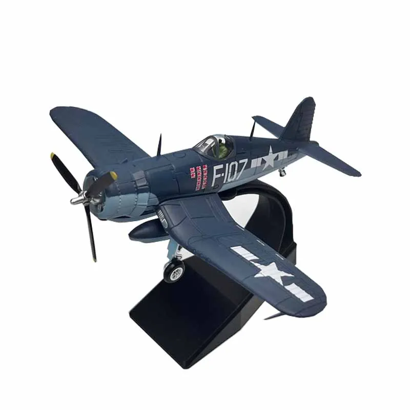 

1/72 Scale WW2 US F4U-1 F4U Corsair Dragon Fighter Aircraft Metal Military Plane Diecast Model Toy Children Collection or Gift