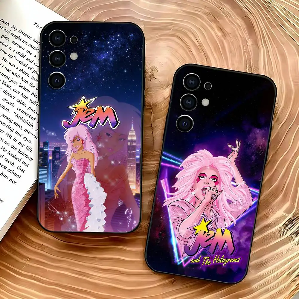 

Musical fantasy J-Jem And The Holograms Phone Case Silicone Soft For Samsung S25,S24,S21,S22,S23,S30,Ultra,S20,Plus,Fe,Lite