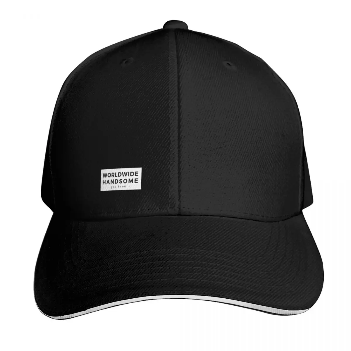 Worldwide Handsome Popular Jin motto Baseball Cap Strapback Dad Hat Six Panel Structured Crown Sun Protection UPF 50+