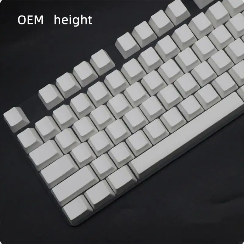 918C 108 Chiếc PBT Trống DIY Keycap Bàn Phím Cơ Cherry OEM XDA Hồ Sơ Không In Trắng Keycap Bộ Cho Cherry MX công Tắc