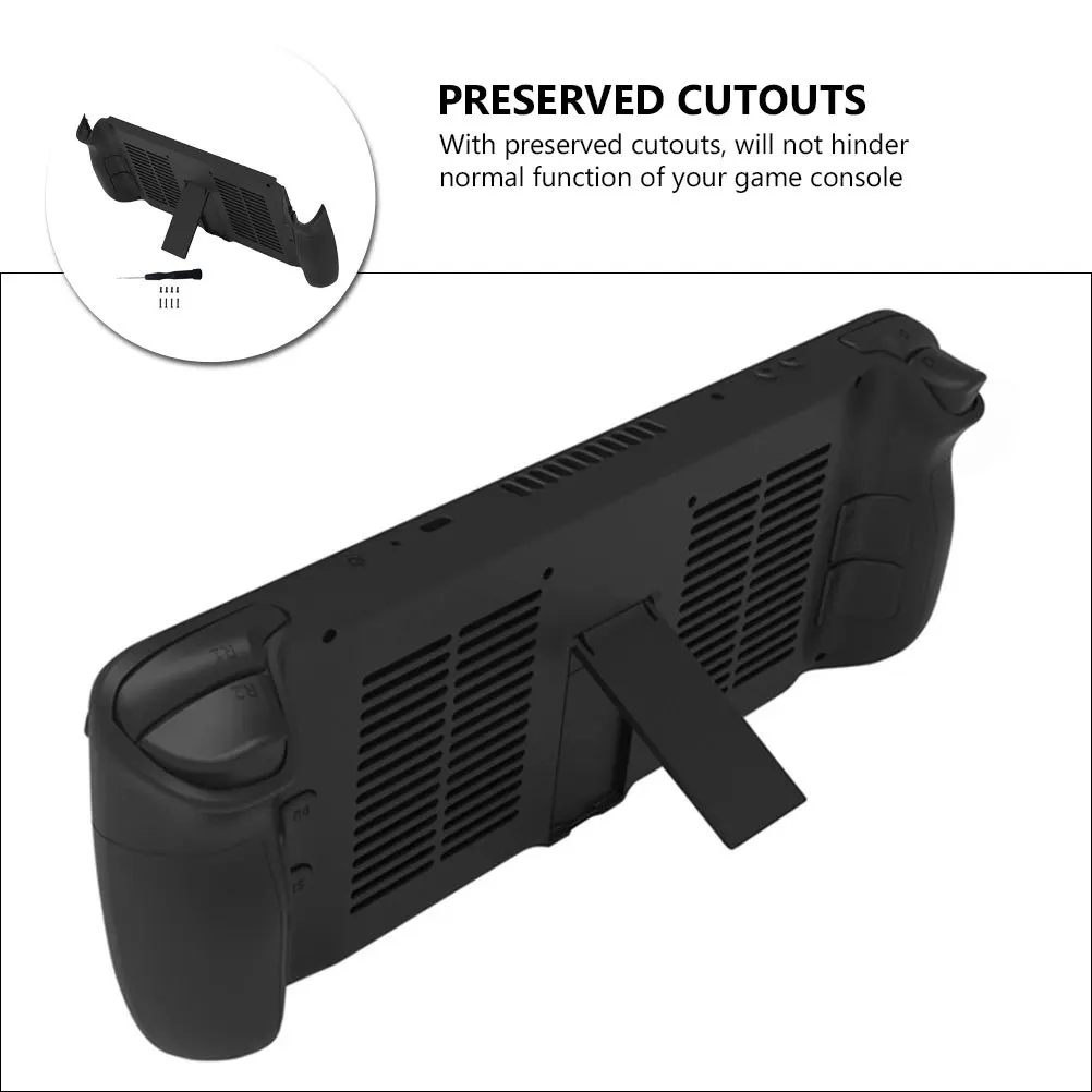 

Sturdy Game Console Protective Shell Shockproof Anti-Scratch Easy Access Cover for All Ports Gaming Enthusiast Gift for Console