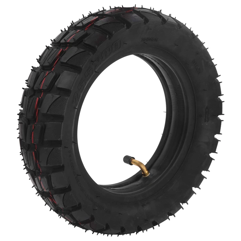 255X80 Tire Inner Tube Outer Tyre For Electric Scooter 10X Dualtron Kugoo M4 Upgrade 10 Inch Off Road Tire