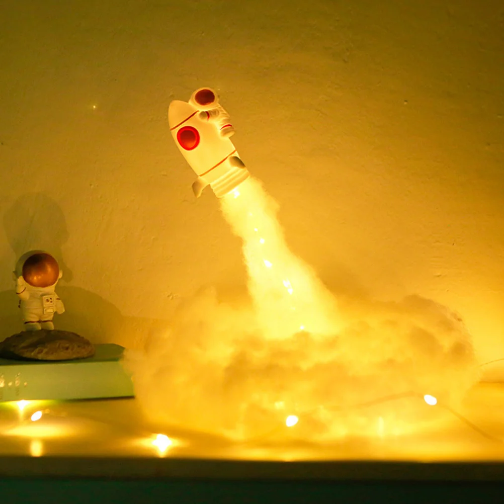 

Chic Astronaut Night Light DIY Crafting Kit for Room Nursery Decor Safe Premium Materials Astronaut Lamp Night Light