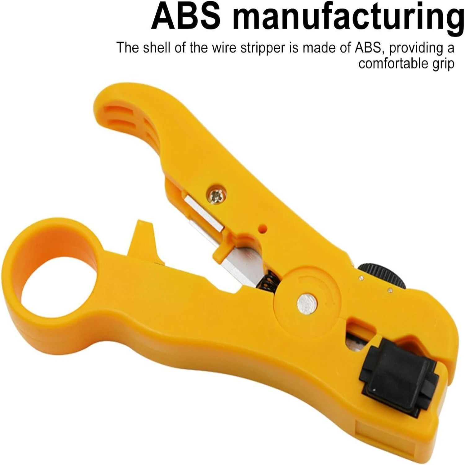 Efficient and Lightweight Coaxial Cable Stripper Tool Kit for Convenient, Damage-Free Stripping. Easy-to-Handle Design for Effor