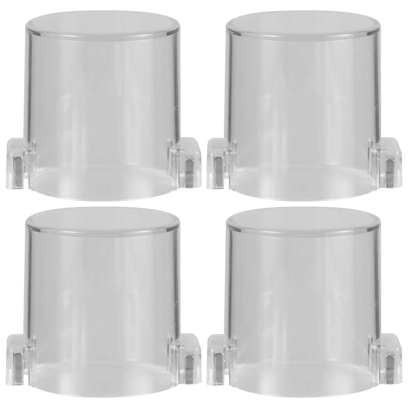 

Комплект из 4 защитных колпачков для кнопок, сверхпрочные защитные накладки для переключателей механического оборудования, пылезащитные колпачки для кнопок