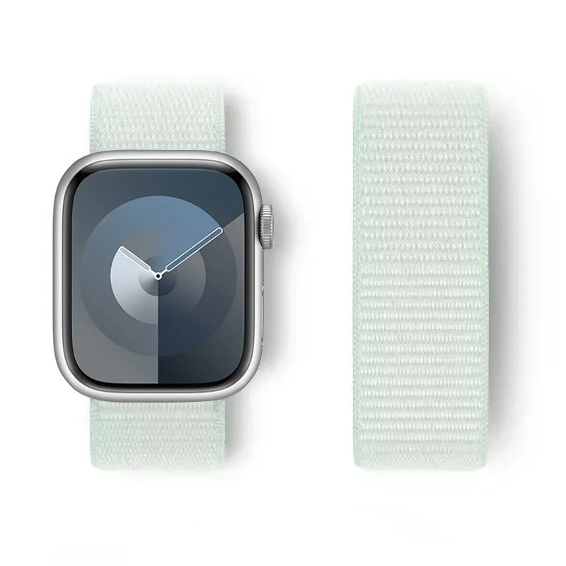 watch Strap For Apple Watch Band 40mm 45mm 44mm 49mm 41mm 42mm 38mm Nylon Strap Bracelet Correa iWatch Series 4 5 6 Se 7 8 ultra