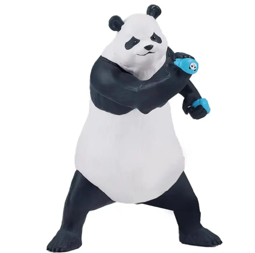 

No box 17cm 2023 In stock Japanese original anime figure panda action figure collectible model toys for boys