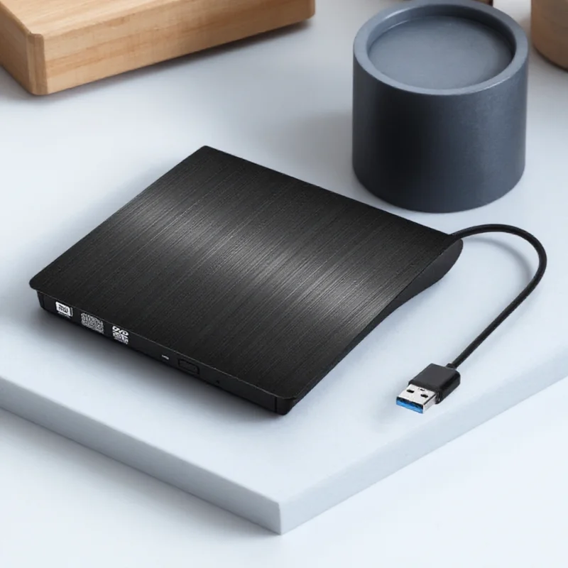 

USB 3.0 внешний компакт-диск DVD-привод записывающее устройство портативный для ноутбука настольный Mac Windows Linux высокая скорость