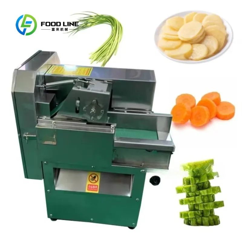 

Customized High Efficiency Vegetable Cutting Machine Electric Adjustable Speed Vegetable Processor For Potato Restaurant Use