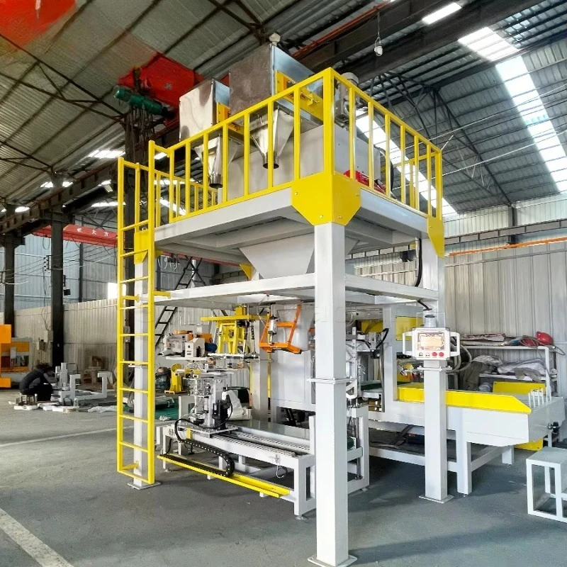 Eco Friendly Automatic Electric Fertilizer Bagging System Filling Sealing Wrapping Pump Included for Bone Meal Poultry Manure