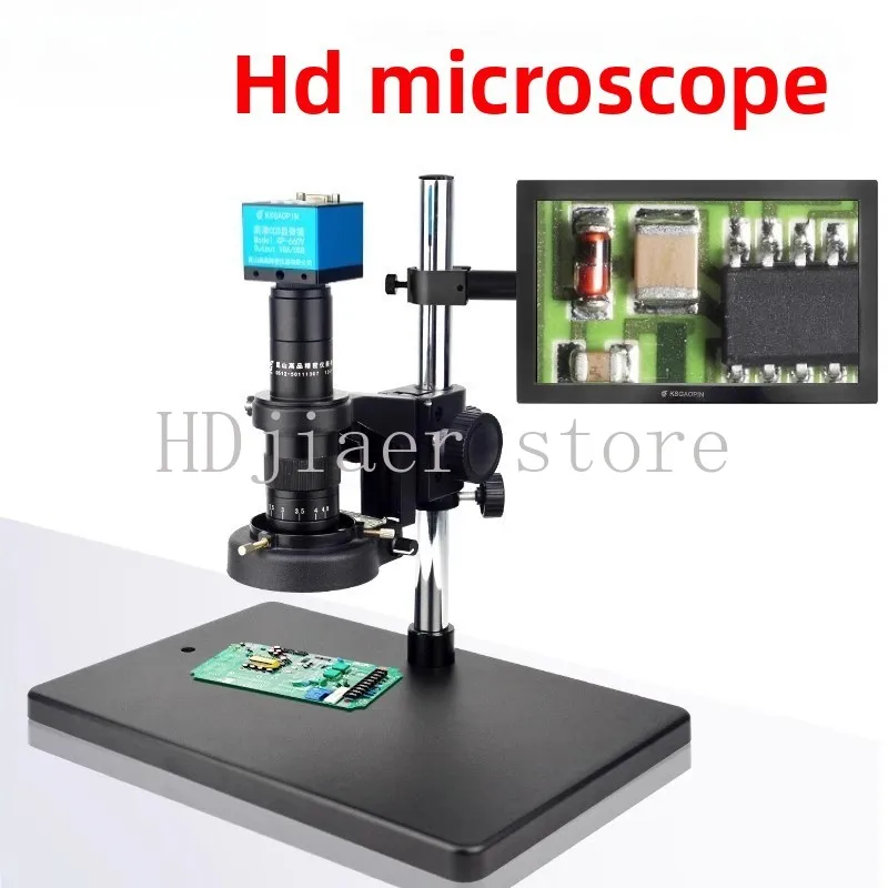 

Electron microscope, high-definition CCD, high magnification, maintenance with display, optical and computer measurement