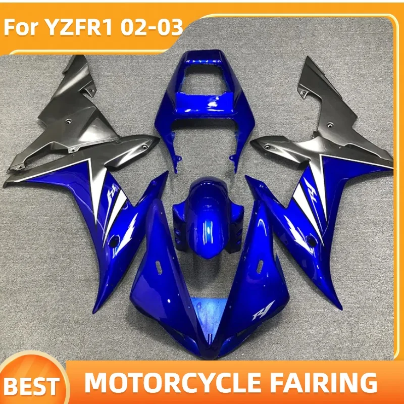 

Изготовление на заказ YZFR1 2002 2003 мотоциклетный обтекатель в комплекте для YZF-R1 02-03 YZF R1 высококачественный пластик ABS 100% подходит для впрыска вторичного рынка