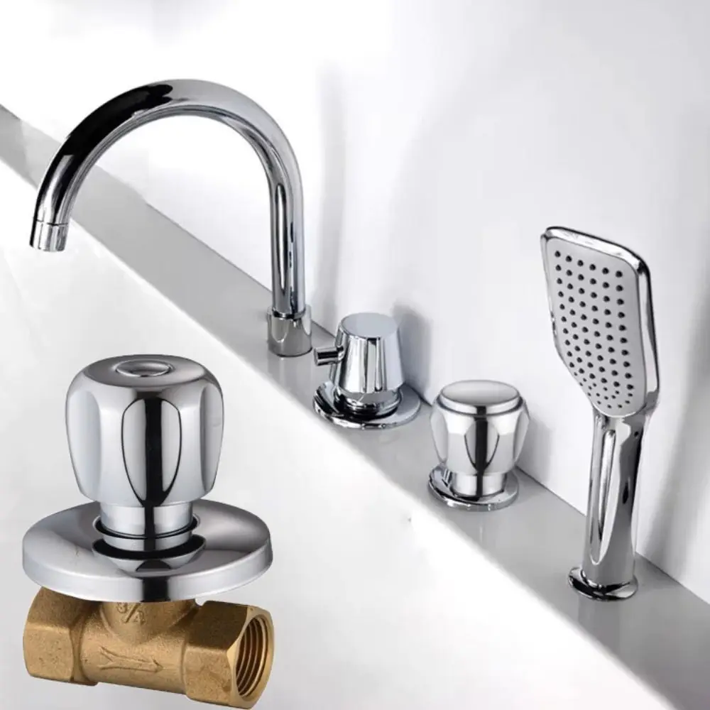 

Темный клапан, латунный материал, скрытый переключающий клапан, одна ручка, быстрооткрывающийся угловой клапан, клапан подачи воды, использование в ванной комнате