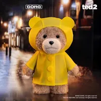 Genuine Ted2 Teddy Bear Movable Plush Pendant Blind Box Cute Dolls Kawaii Figures Collectible Ornaments Keychain Decor Toys Gift