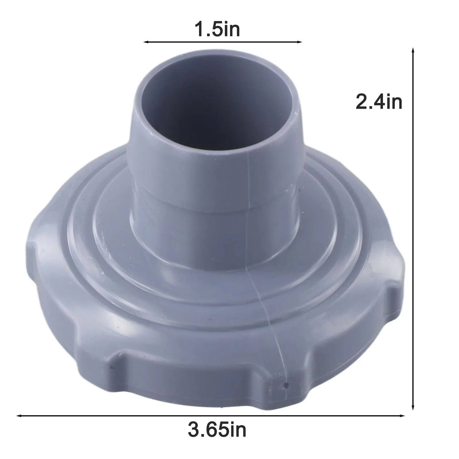 1/2 قطعة 11238 خرطوم محول مقشدة لصيانة حمام السباحة فوق الأرض لملحقات حمام السباحة انتكس