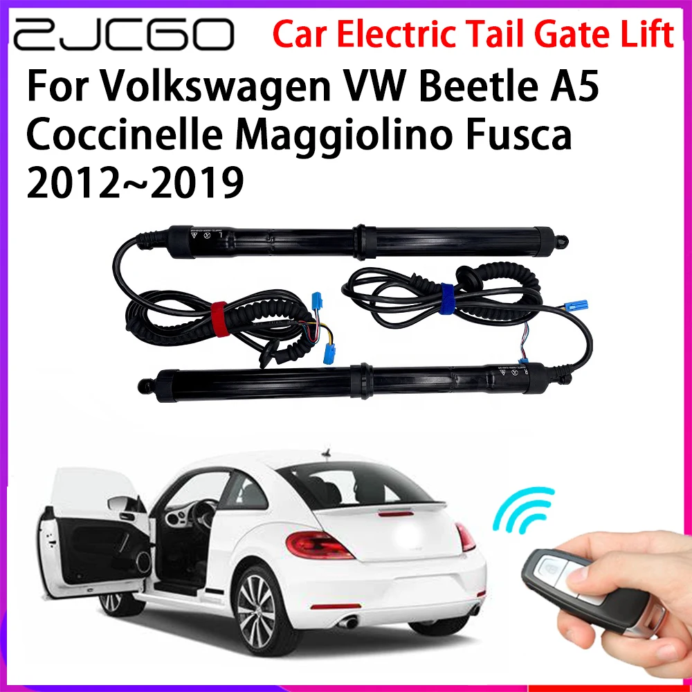 ZJCGO Car Automatic Tailgate Lifters Electric Tail Gate Lift for Volkswagen VW Beetle A5 Coccinelle Maggiolino Fusca 2012~2019