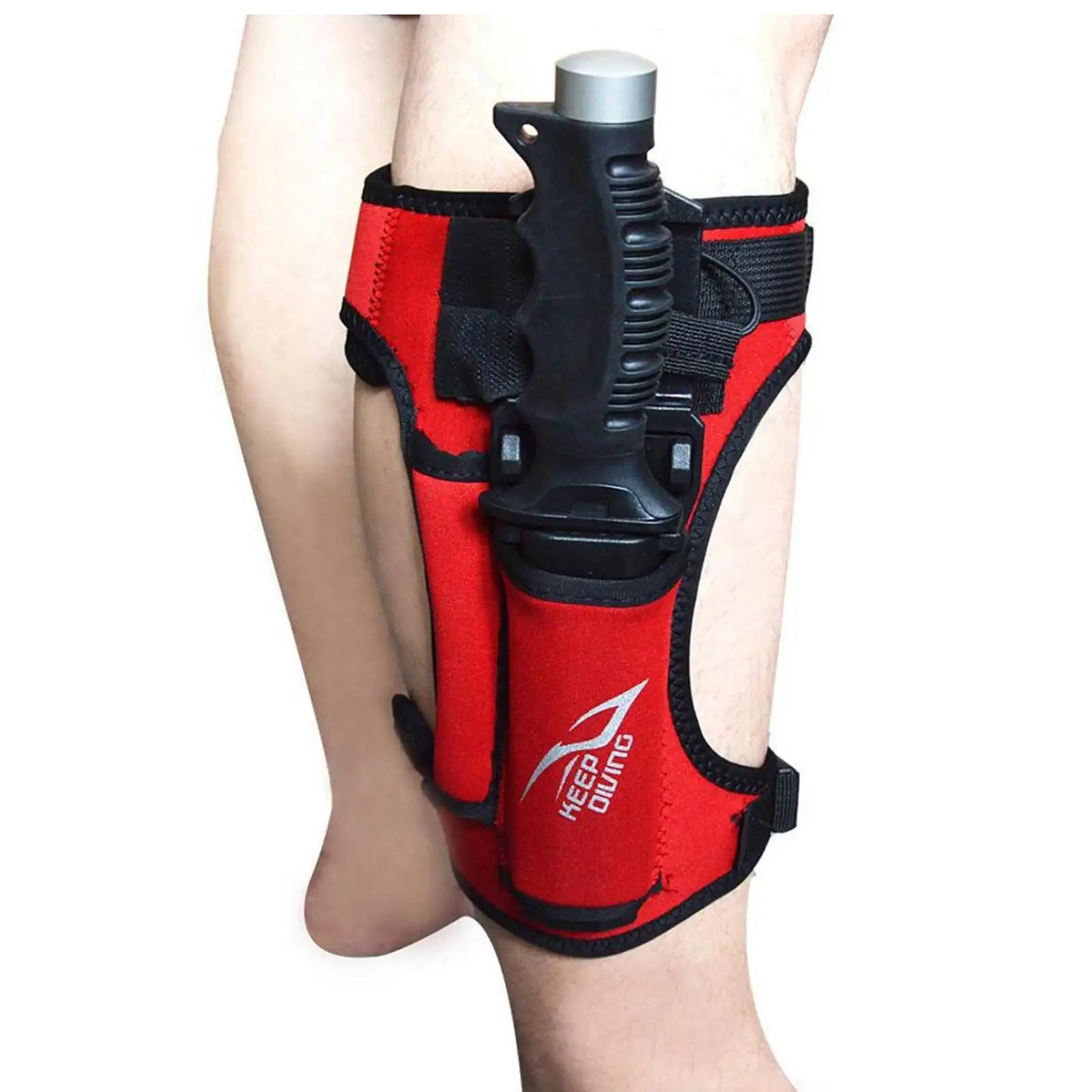 Adjustable Diving Knife Leg Strap Neoprene Material Sheath Pouch for Diver Knife Snorkeling Equipment Carrier