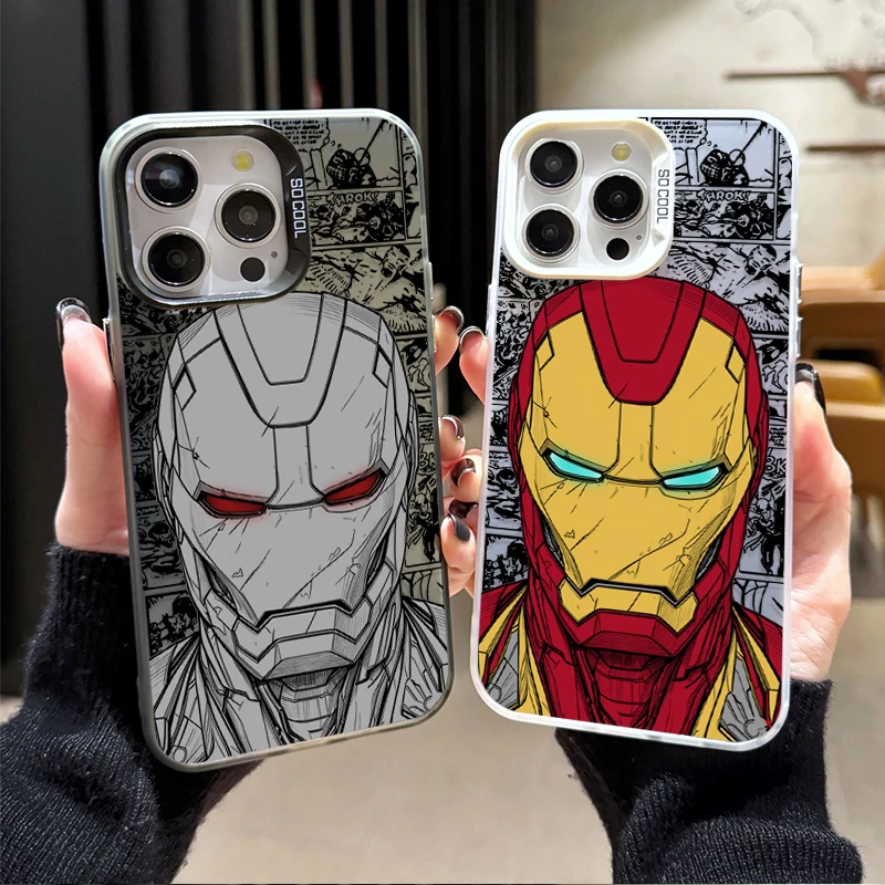 New Phone Case for Marvel Hero Iron Man Xiaomi POCO X7 X6 X5 X3 F6 F5 M6 Pro F8 F7 Ultra F4 F3 M7 M5s C85 C75 C65 C55 Back Cover