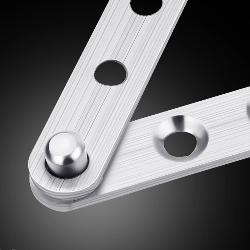 

1Pcs Black/Silver Stainless Steel Hinges Door Connector Drawer Furniture Cabinet Fitting Hinge Hardware Accessories