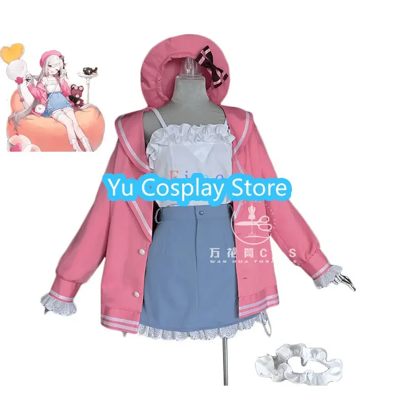 

Yu-Cosplay Asagi Mutsuki Cosplay Costume Game Blue Archive Cosplay Dress Halloween Party Uniforms Anime Clothing Custom Made