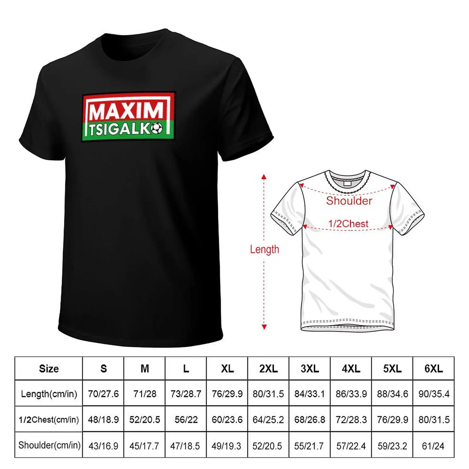 Maxim Tsigalko - Championship Manager 01/02 T-Shirt Casual Streetwear Short Sleeve Tee