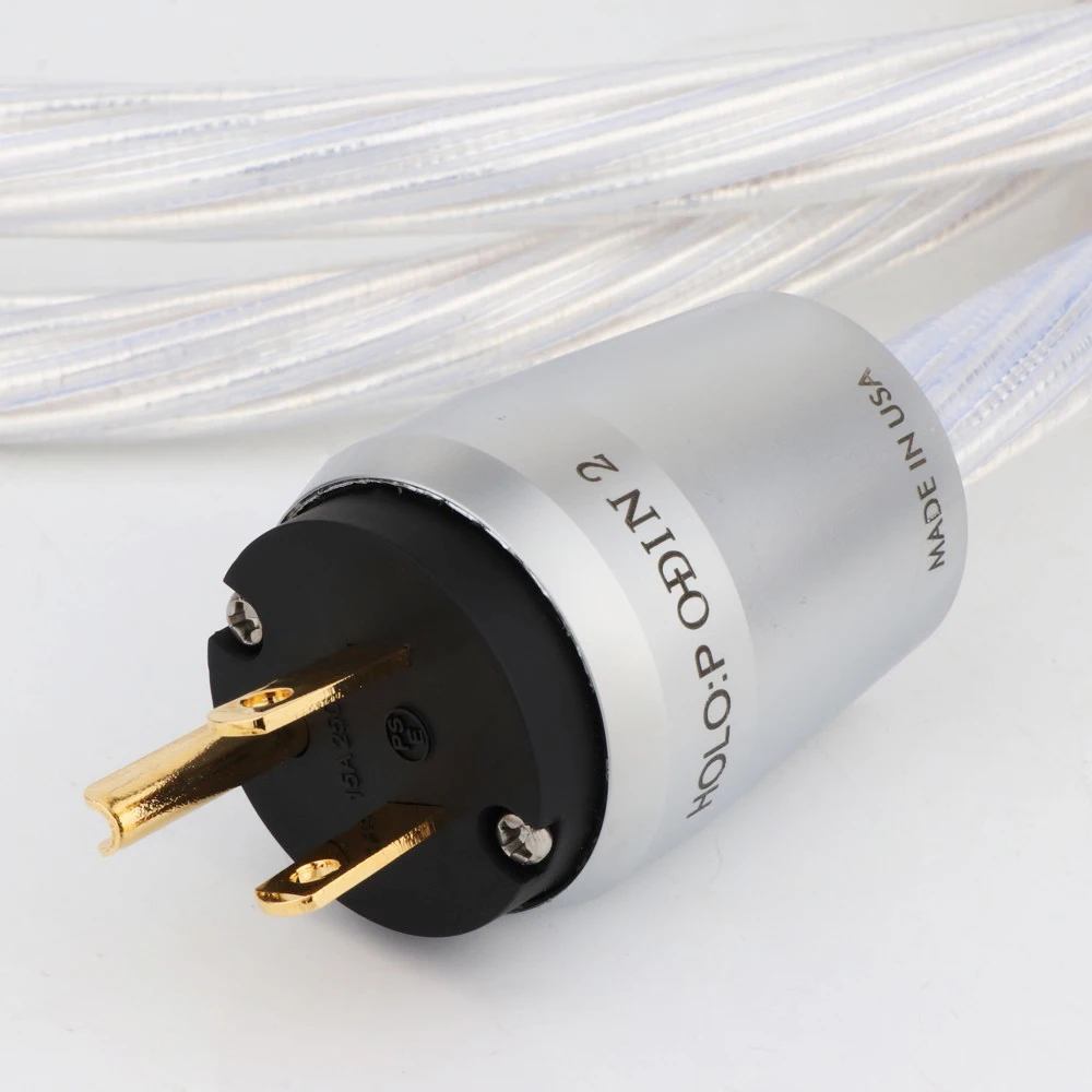 Nordost ODIN 2 Silver-Plated Reference Hi-Fi Power Cable EU/US Plug Socket Connector AC Power Cord Without Box