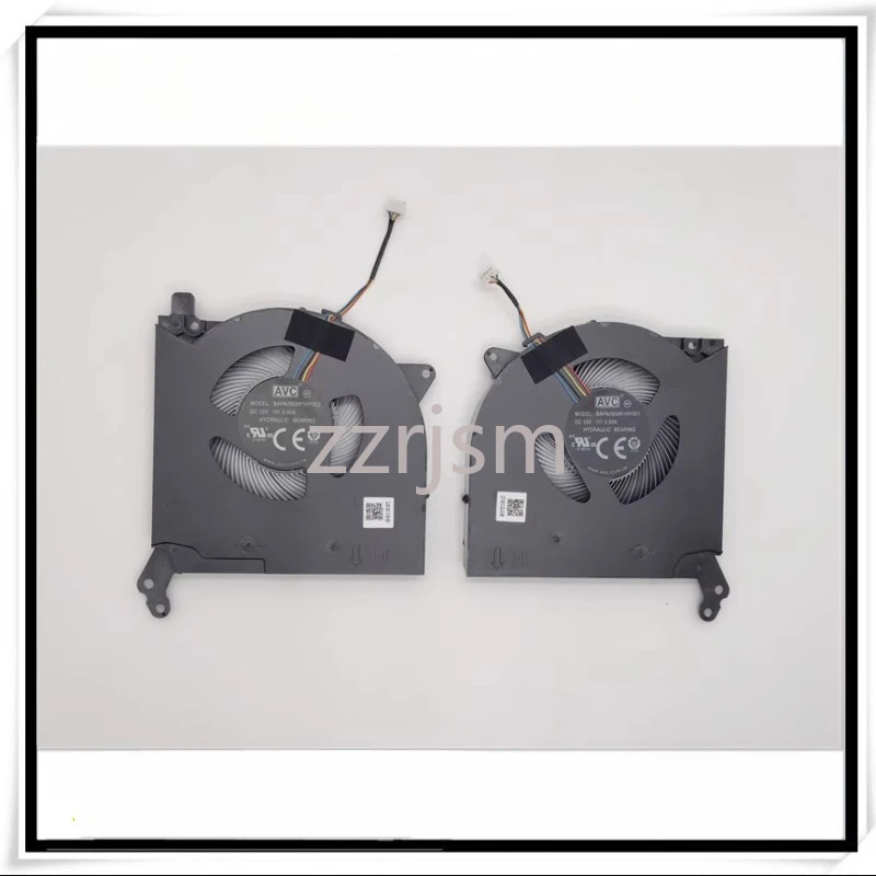 

New Original Laptop CPU+GPU Cooling Fan for Lenovo Savior 82NW Legion 5-15ACH6A AVC BAPA0909R1HY001 BAPA0909R1HY002 10V 0.50A