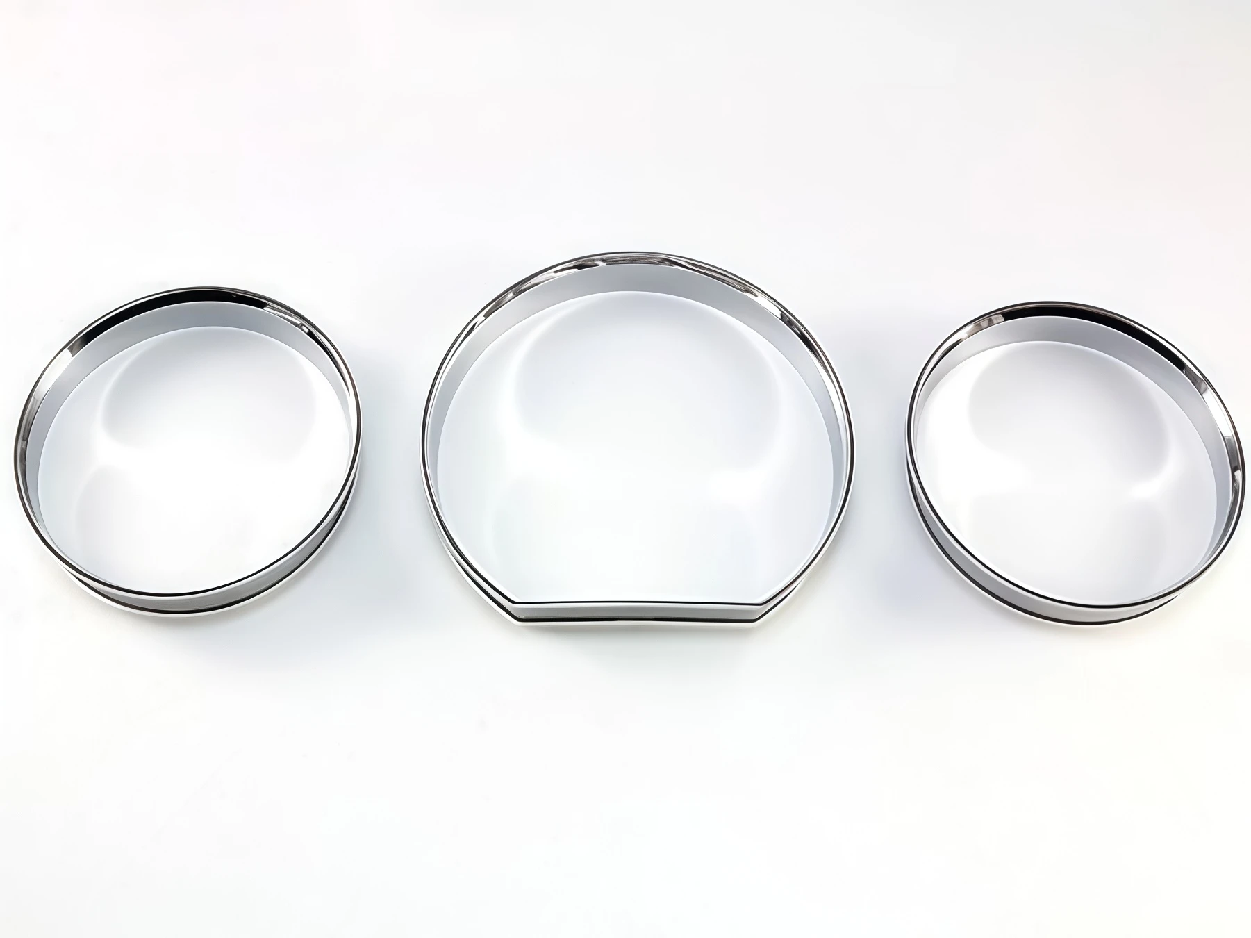 

Chrome Speedometer Gauge Dial Ring Instrument Panel Ring For Mercedes Benz W124 W126