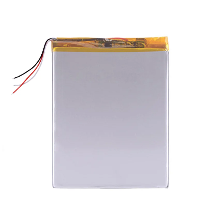 New 3.7V 3500mAh 307095 357095 407095 Fly Prestigio Digma Tablet PC Battery 3 lWire Lines