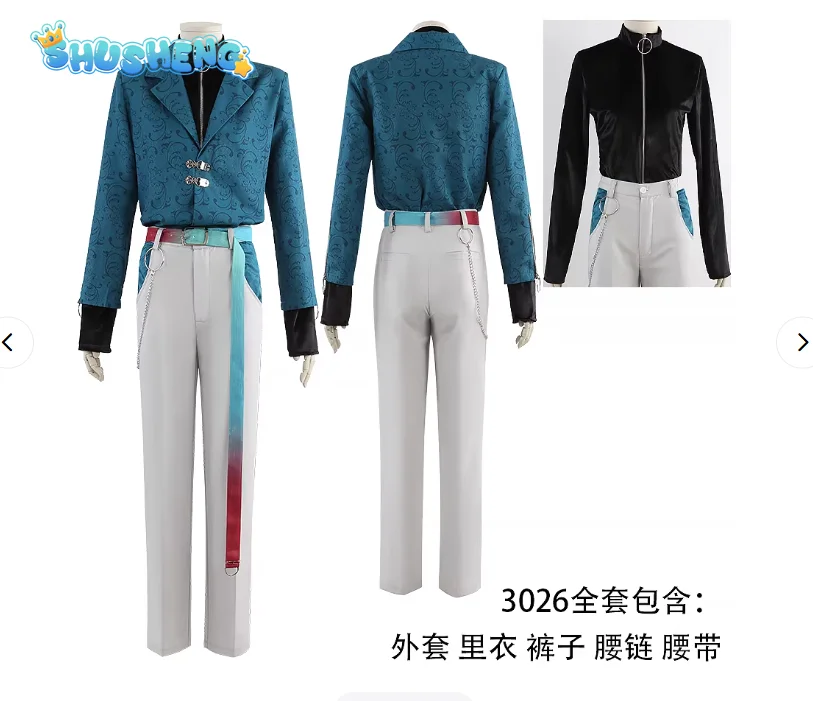 

Kachibana Takashi STRANGE EDGE TCosplay Costume Halloween Carnival Men Women New Casual Suit Coat Pants Uniform tailor-made
