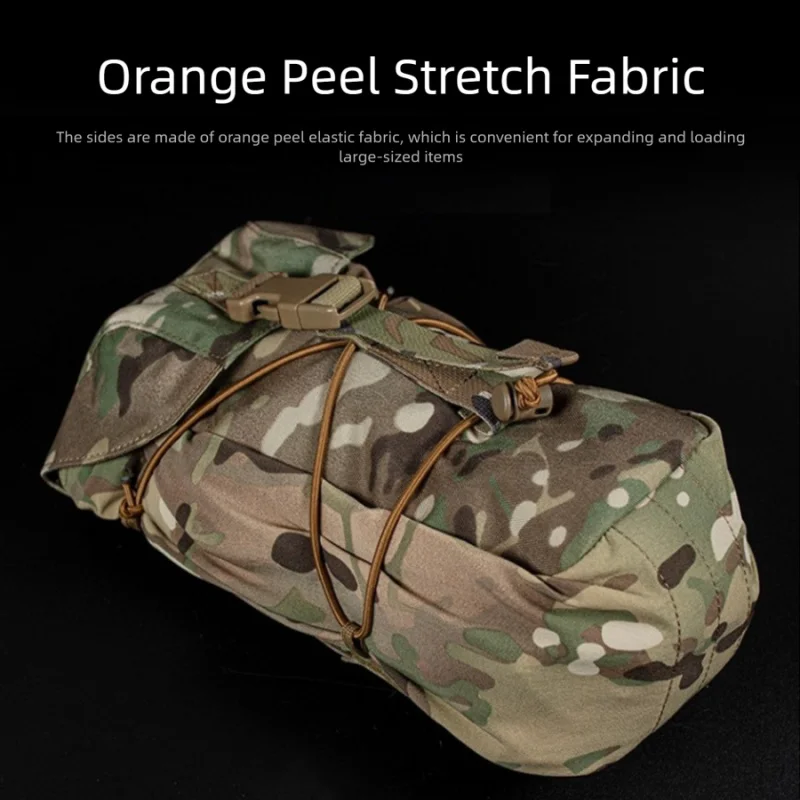 

Outdoor Hiking Waist Bag Multifunctional Tactical Vest Belt Pack CS Game Storage Pouch for Travel