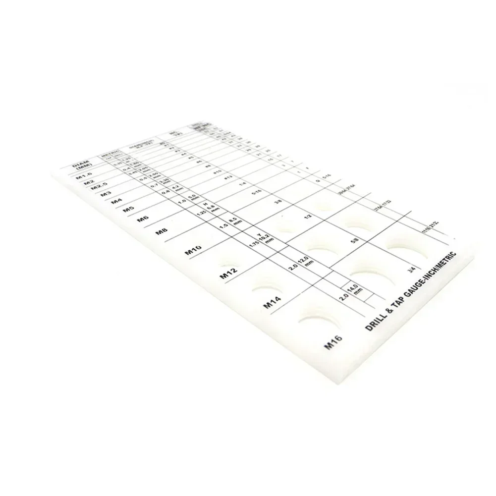 

Инспектор винтов для измерения сверла для точного измерения Точная проверка винтов Устойчивость к маслу и жиру для металлических винтов