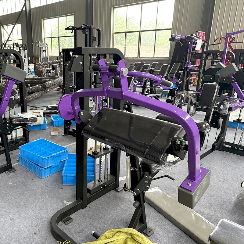 High Quality Exercise Trainer Gym Equipment Fitness Commercial Pin Loaded Seated Triceps Machine for Enhanced Arm Workout
