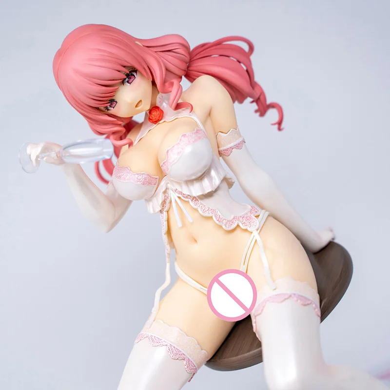 

New Skytube Stp Shizuku Kanno Wedding Girl Model Anime Figure Sitting Pose Pvc 23cm Collectible Ages 18+ In Stock Gift