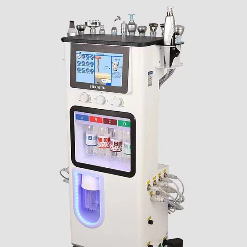 جهاز إدارة البشرة مع فقاعات كبيرة للتنظيف العميق والترطيب والتبييض وصالونات التجميل
