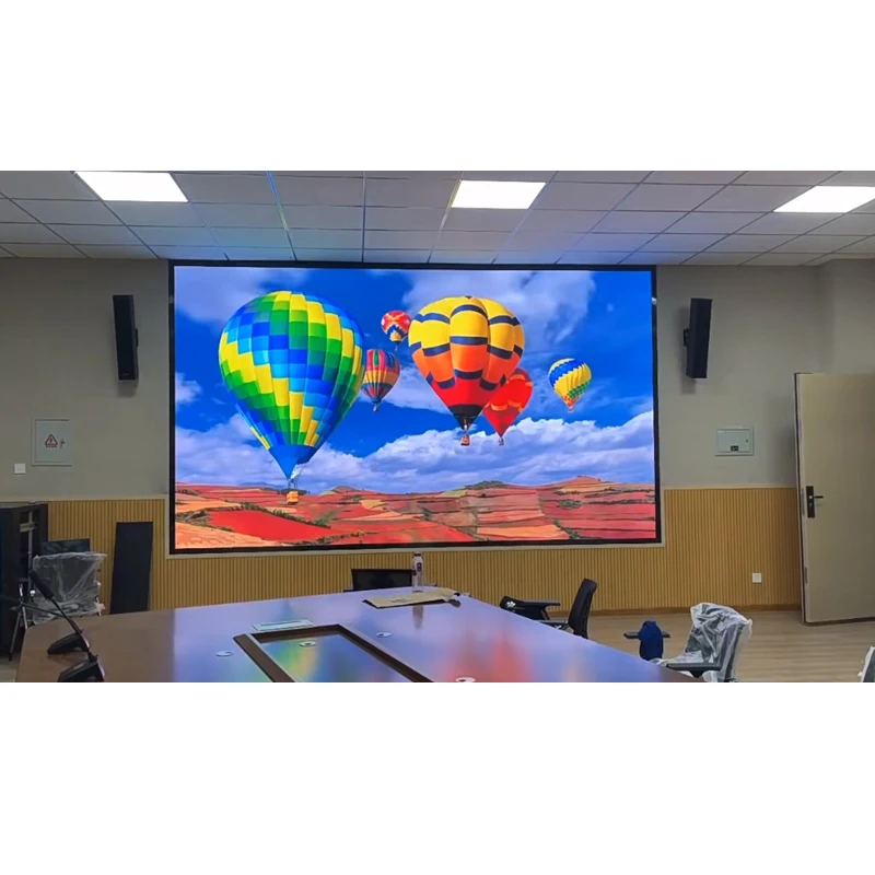 Layar LED Kustom Tahan Air 4K 8K P4 Video Wall Panel Layar Indoor Untuk Studio Konferensi Aula Multifungsi HallChip O