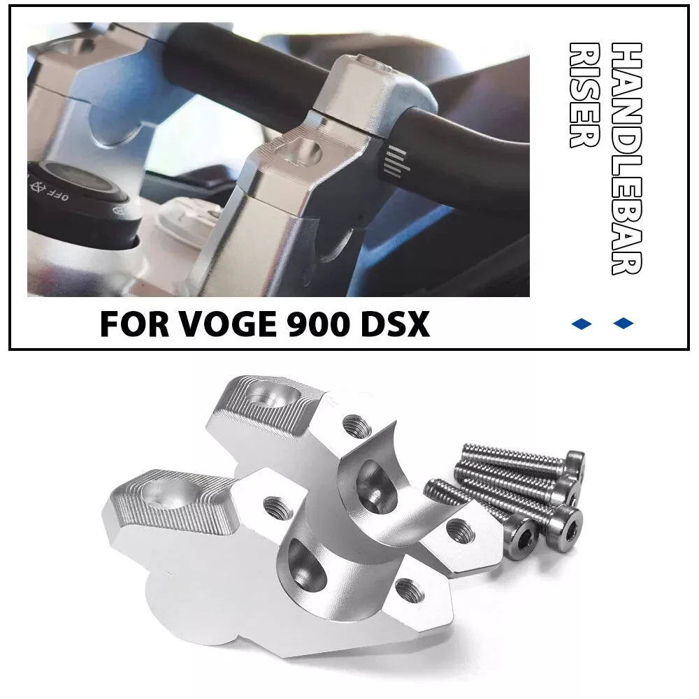 Motorcycle Handlebar Riser For Voge 900 DSX DS900X DSX900 2024 Accessories Handle Bar CNC Aluminum Raisers Up And Backwards