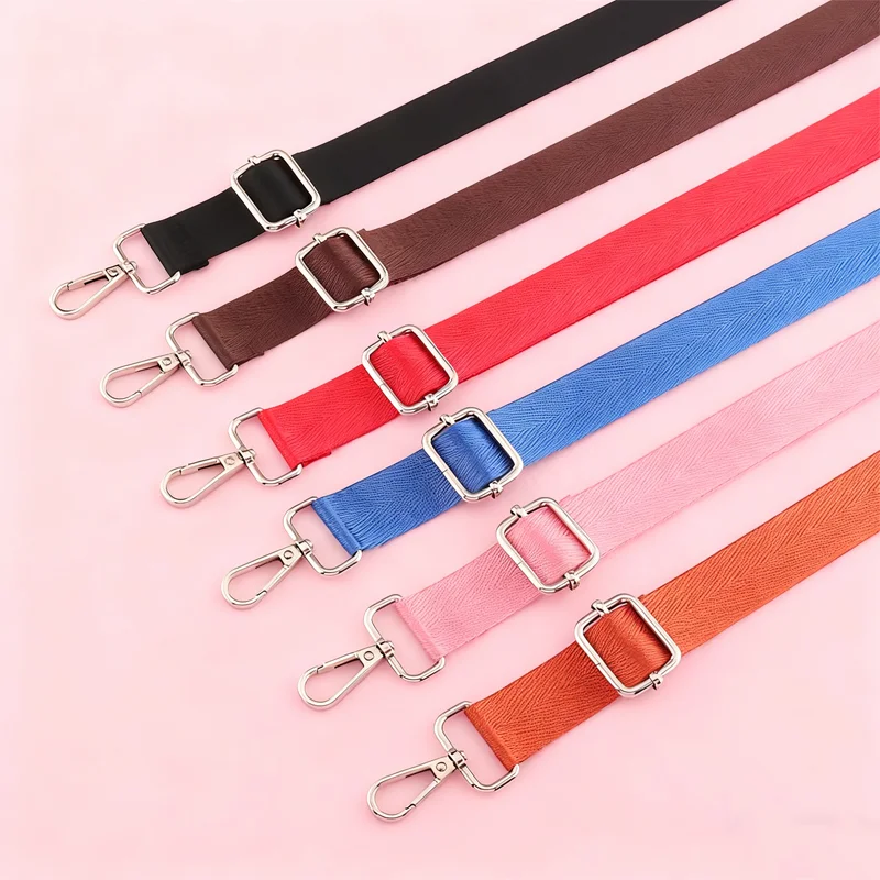 Nylon Shoulder Bag Strap Adjustable Women 5CM Bag Belt Strap Accessories Replacement Strap Wide Purse Strap Chain Bag Strap
