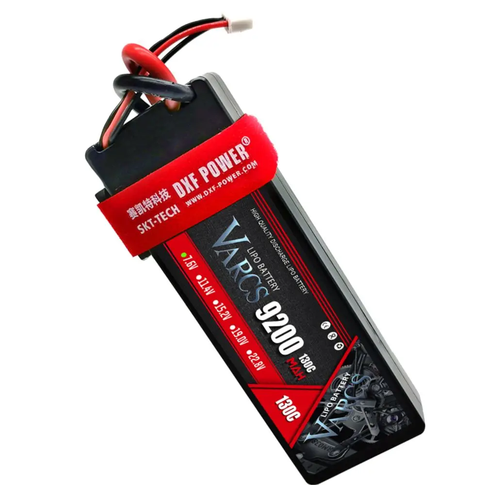 VARCS 2S 7.6V 9200mAh bateria Lipo 14.8V 15.2V 22.2V 11.1V 6S 4S 3S 5200mAh 7000mAh 8000mAh 8400mAh 6750mAh 6500mAh dla samochodu RC