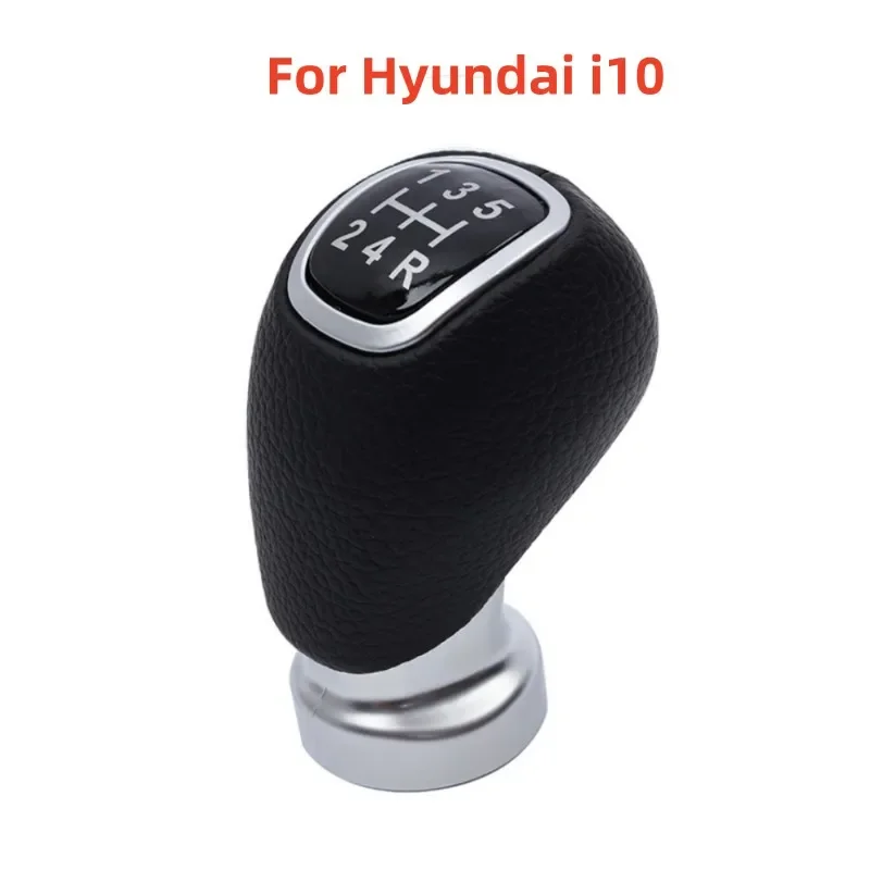 For Hyundai i10 Dodge Inokom PA 2007~2015 2012 2013 2014 5 Speed Gear Shift Knob Car Manual Shifter Lever Stick Handball